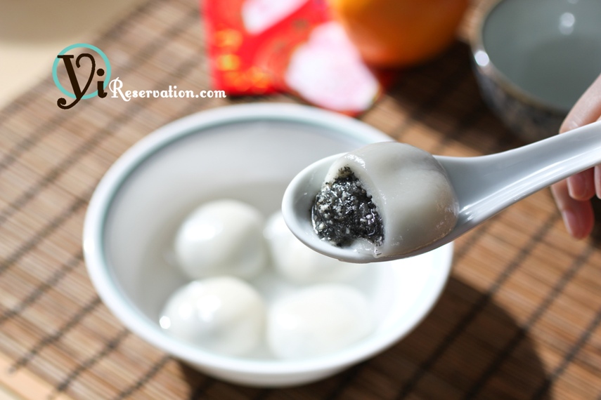 black sesame tang yuan recipe