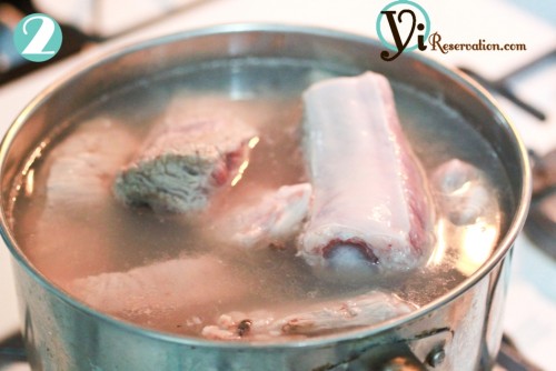 Fresh Chinese Yam with Spareribs Soup Recipe