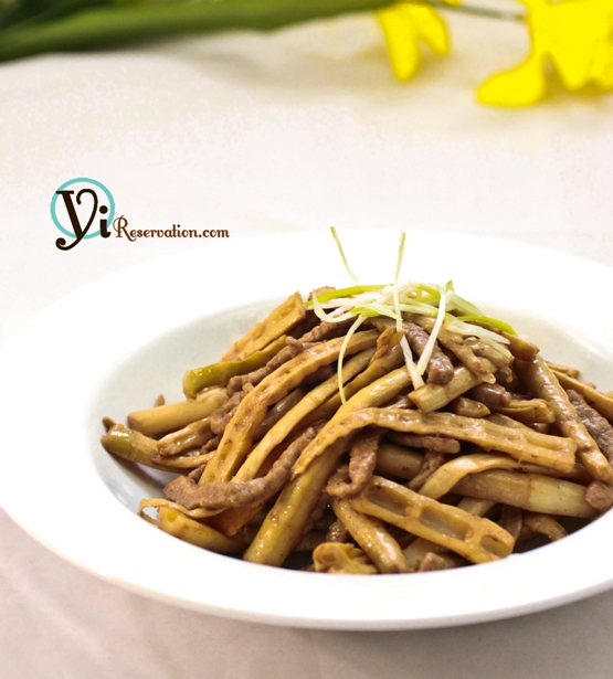 Bamboo and Pork Stir Fry