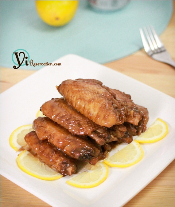 cola glazed wings