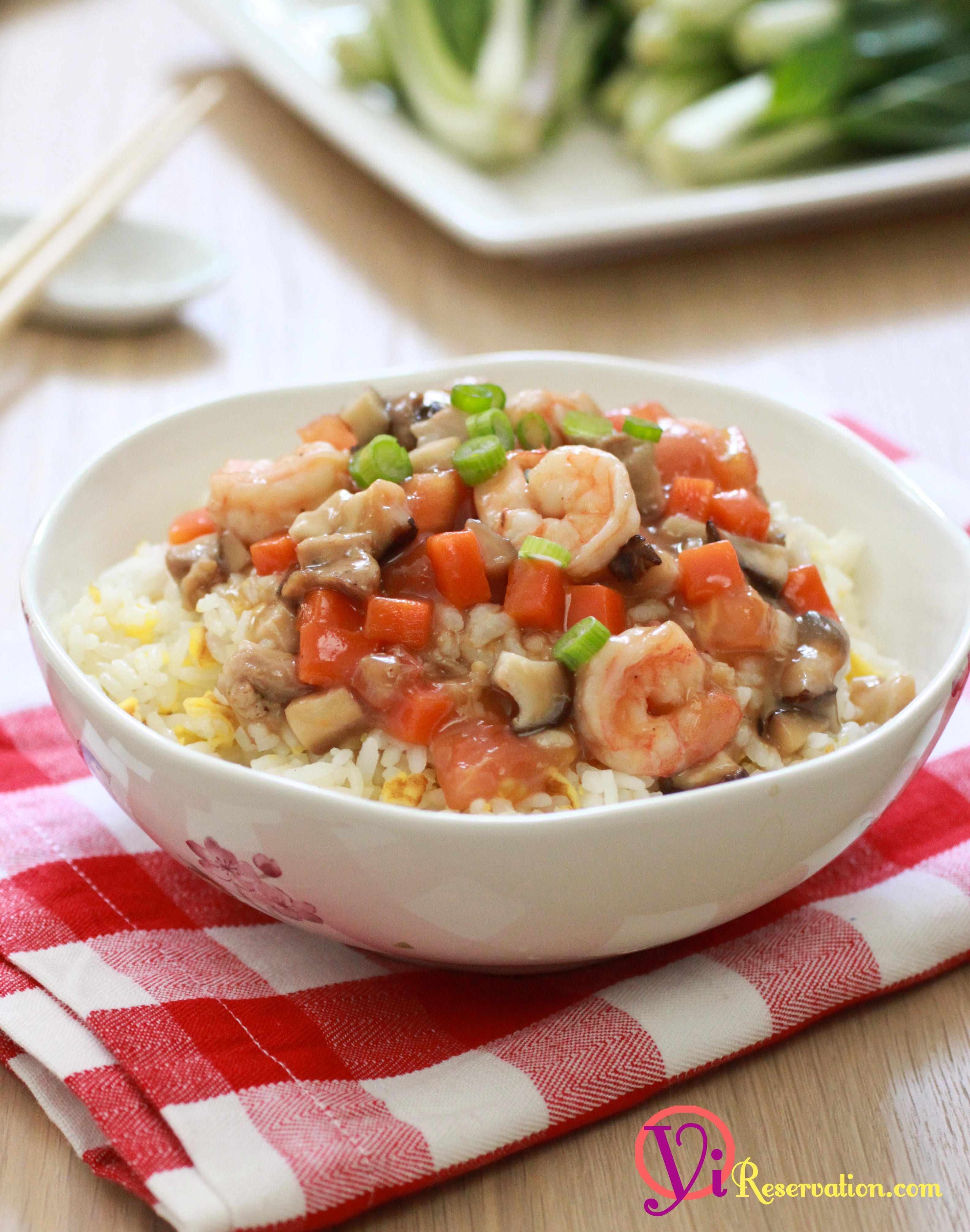 Hokkien (Fujian) Fried Rice 福建炒飯