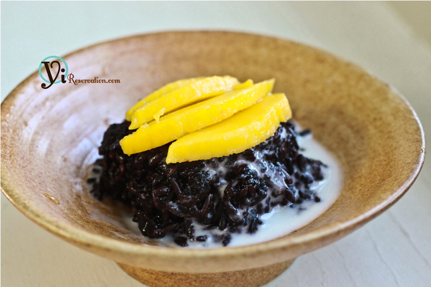 Black Rice with Mango in Coconut | Yi Reservation