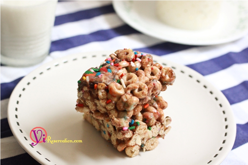 Chocolate Cheerio Krispie