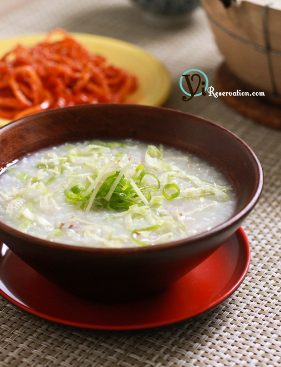 Congee with Minced Pork (瘦肉粥)