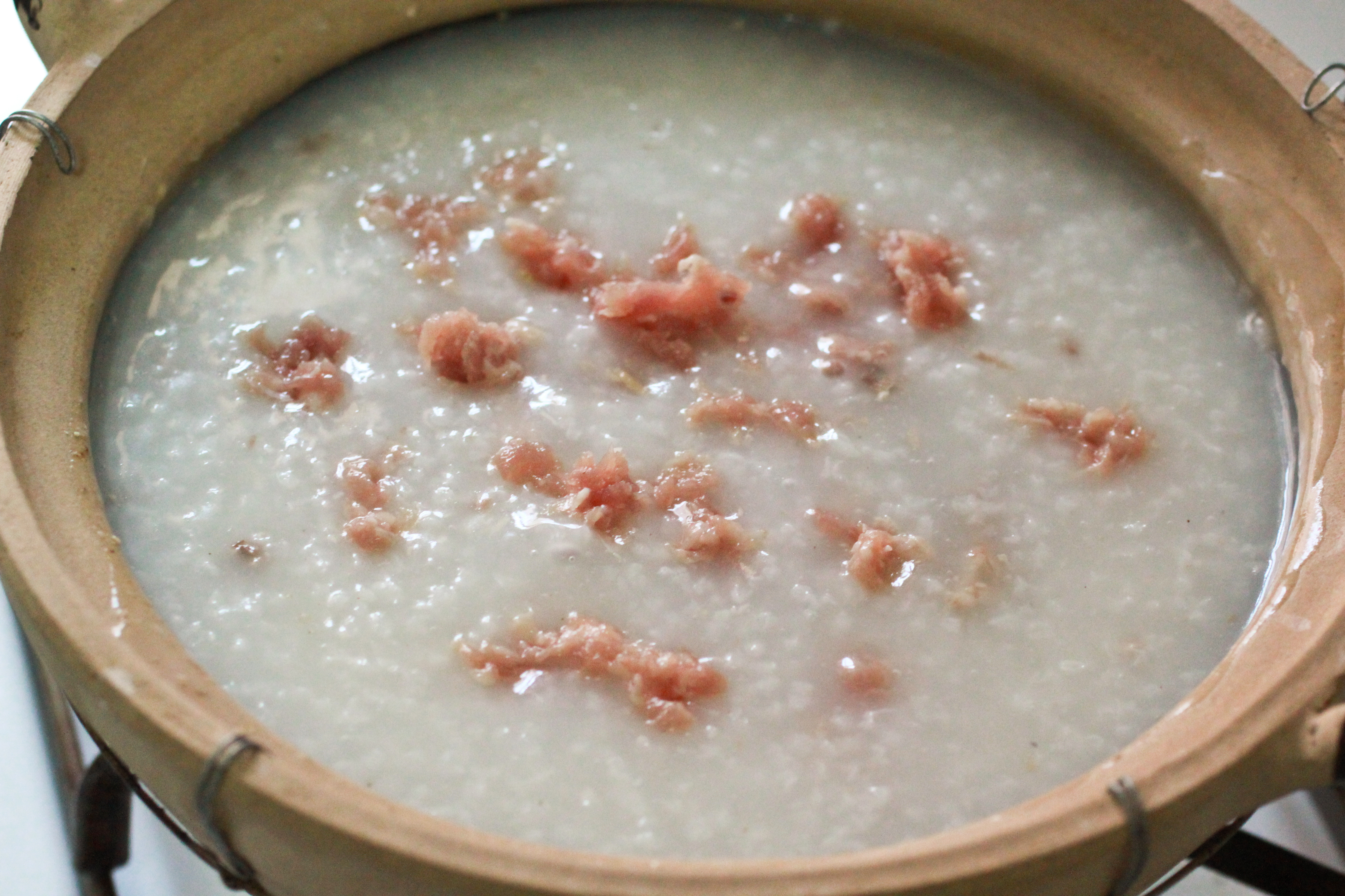 Congee with Minced Pork (瘦肉粥)