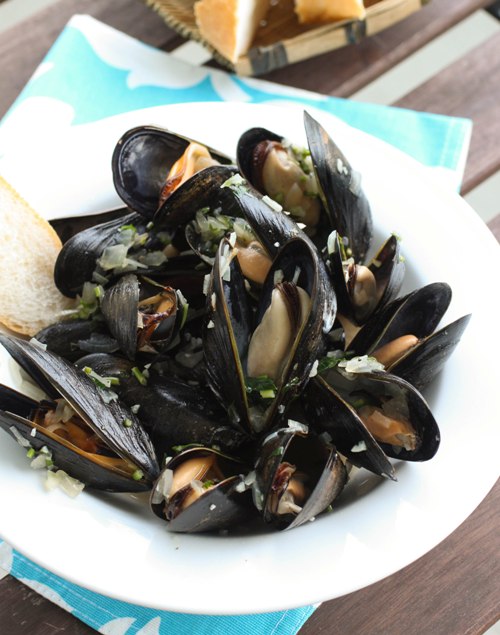 Steamed Mussels in White Wine Sauce  cooking planit review