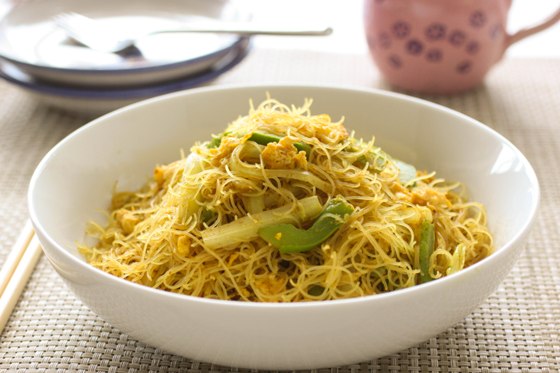 singapore chow mei fun recipe