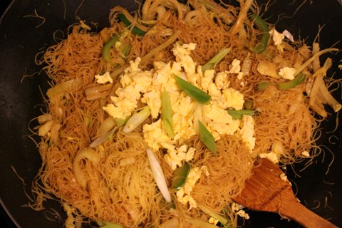 singapore chow mei fun recipe