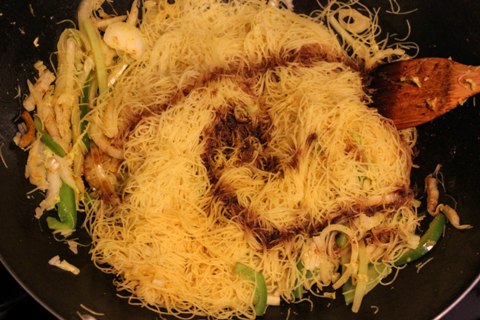 singapore chow mei fun recipe