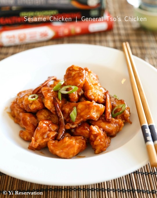 {Recipe} The Restaurant Style General Tso's Chicken and Sesame Chicken