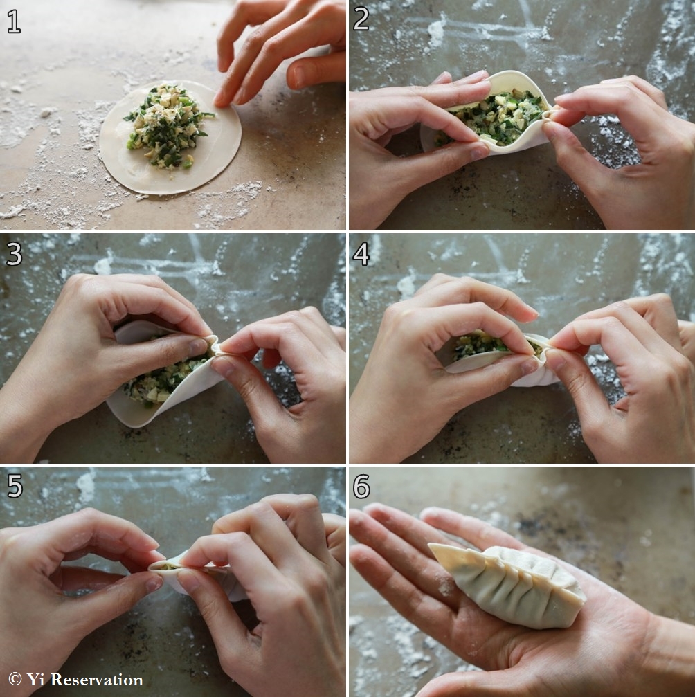 {Recipe} How to make Chinese Vegetarian Dumplings 素餃