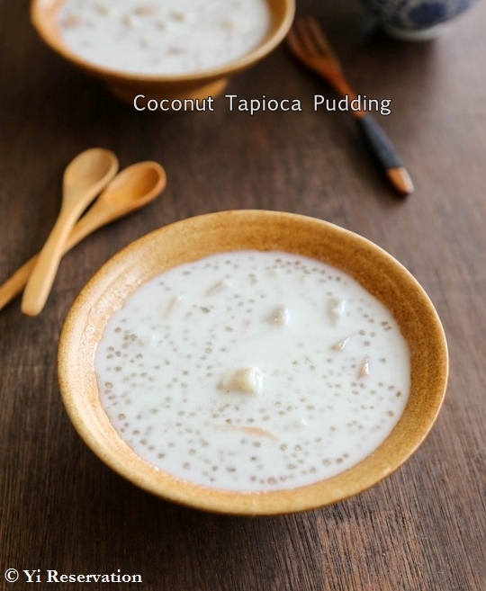 {Recipe} Coconut Tapioca Pudding 椰汁西米露 - The perfect summer gluten-free dessert