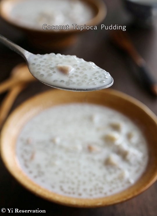 {Recipe} Coconut Tapioca Pudding 椰汁西米露 - The perfect summer gluten-free dessert