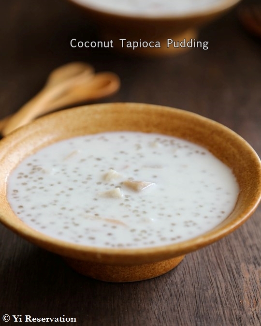 {Recipe} Coconut Tapioca Pudding 椰汁西米露 - The perfect summer gluten-free dessert