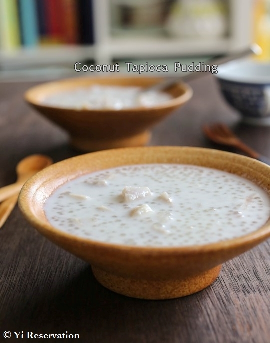 {Recipe} Coconut Tapioca Pudding 椰汁西米露 - The perfect summer gluten-free dessert