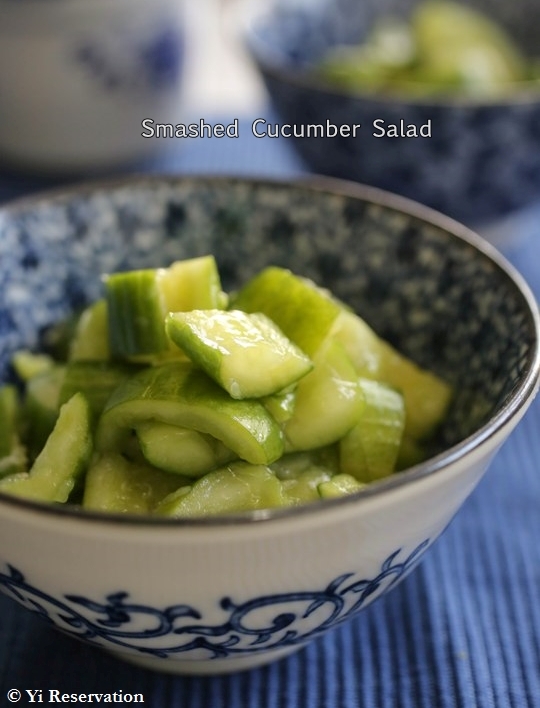{Recipe} Smashed Cucumber Salad 拍黃瓜 - The perfect summer gluten-free dessert