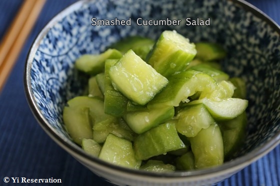 {Recipe} Smashed Cucumber Salad 拍黃瓜 - The perfect summer gluten-free dessert