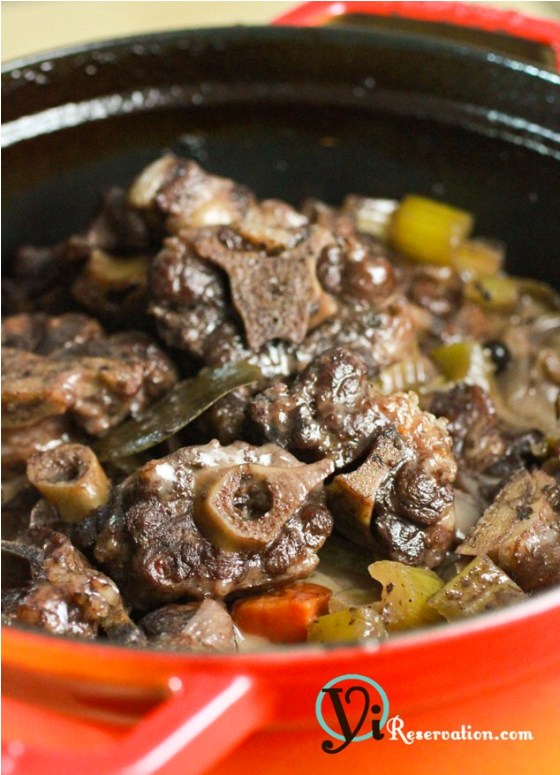 Oxtail in Red Wine