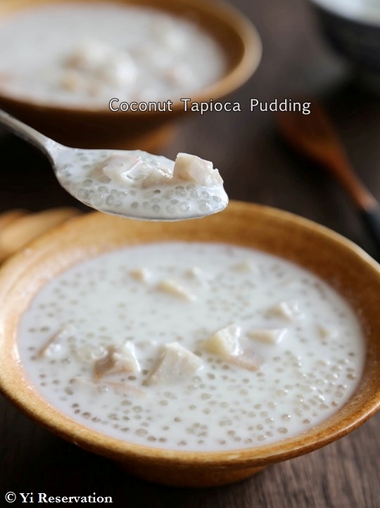 {Recipe} Coconut Tapioca Pudding 椰汁西米露 - The perfect summer gluten-free dessert