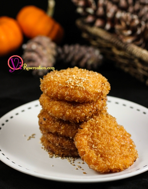 Chinese Fried Pumpkin Cake Recipe | 南瓜餅