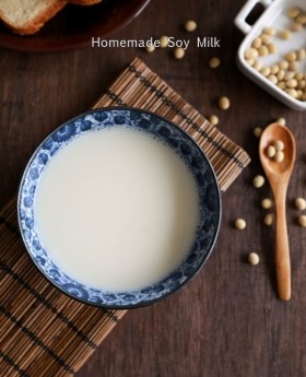 homemade soy milk Recipe