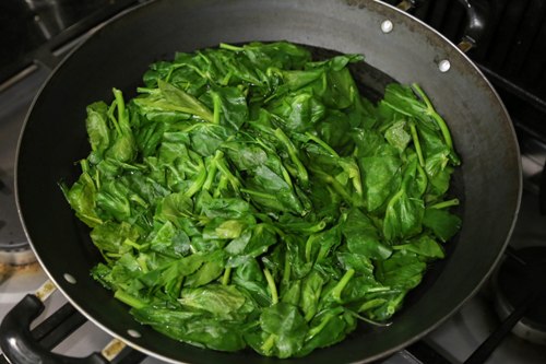 stir-fried snow pea tips