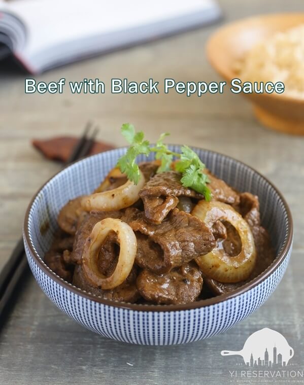 Cantonese Style Black Pepper Beef 黑椒炒牛肉