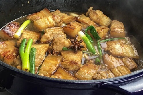 how to cook Red Cooked Pork Belly 紅燒肉 aka Hong Shao Rou or Red Braised Pork