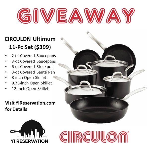 Circulon Ultimum non-stick Cookware sweepstakes