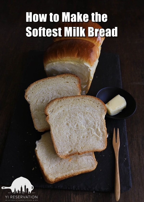 fluffy Asian Milk Bread with no mixer