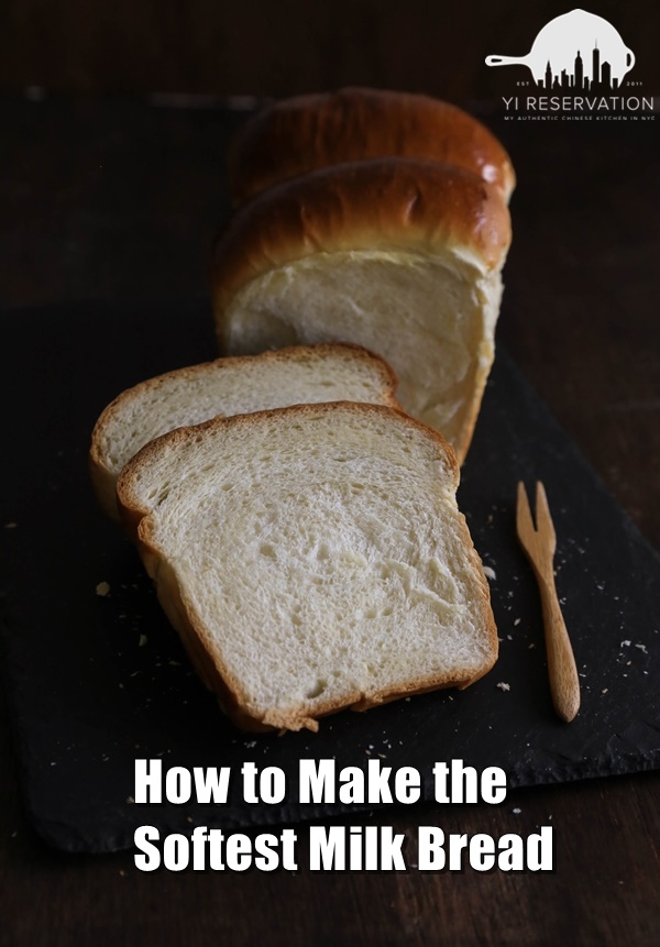 fluffy Asian Milk Bread with no mixer