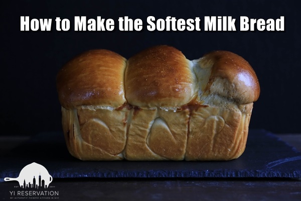 fluffy Asian Milk Bread with no mixer