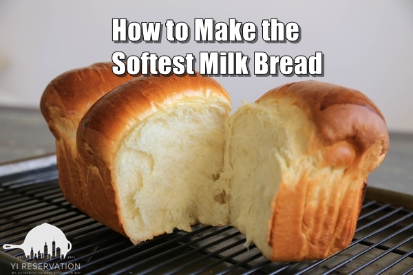 fluffy Asian Milk Bread with no mixer