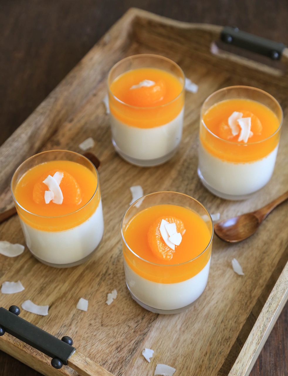 Coconut Mandarin Orange Panna Cotta + Giveaway ($399 Value) | Yi Reservation