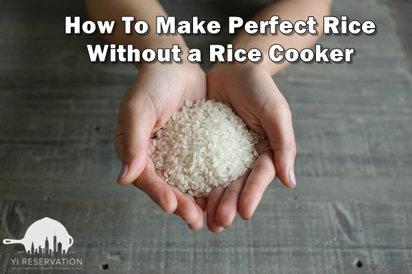 How to Make Steamed Rice without Rice Cooker 米飯