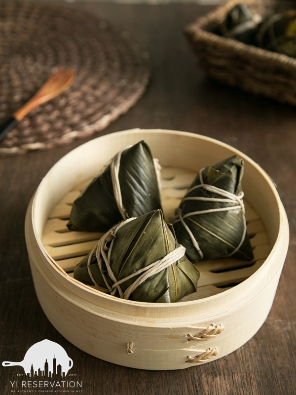 Easy Red Bean Sticky Rice Dumpling | Zongzi 粽子 | Yi Reservation