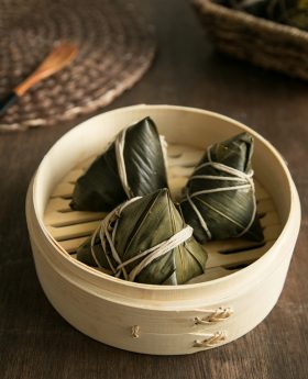 how to make red bean sticky rice dumpling zongzi recipe