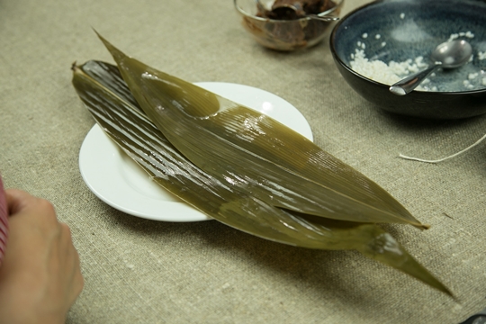 how to make red bean zongzi recipe